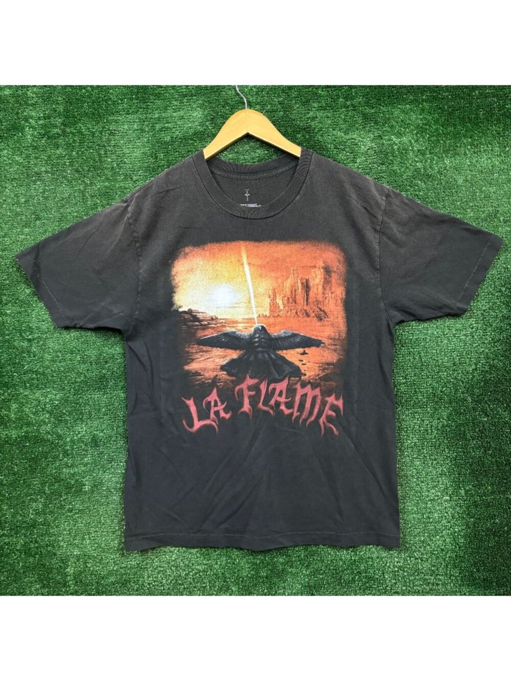 Travis Scott La Flame Coachella Exclusive T-Shirt Size Large